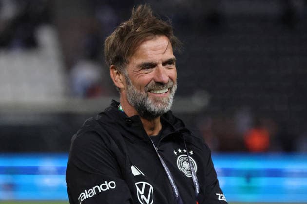 04.10.2026, Fussball, Herren, UEFA Nations League 2027, Griechenland - Deutschland, Trainer Jürgen Klopp (Deutschland) Thessaloniki Toumba Stadium Thessaloniki Griechenland (GRE) Copyright: xSebastianxBachx