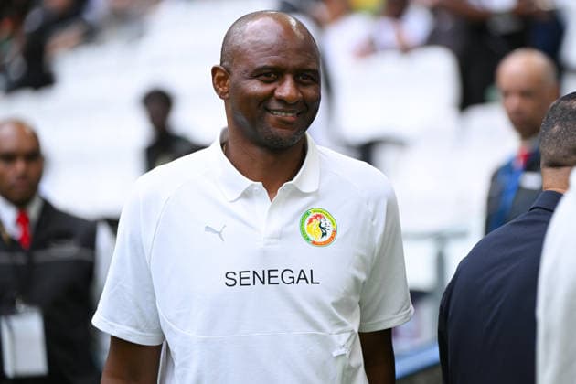 FOOTBALL : SÃ nÃ gal VS Commores - CEPAC Velodrome - 04 10 2026 Patrick Vieira, Senegal s head coach - Friendly match between Senegal and the Comoros on October 4, 2026 at the CEPAC Velodrome Stadium in Marseille. MarseilleFrance  Copyright: xWilliamxCannarellax