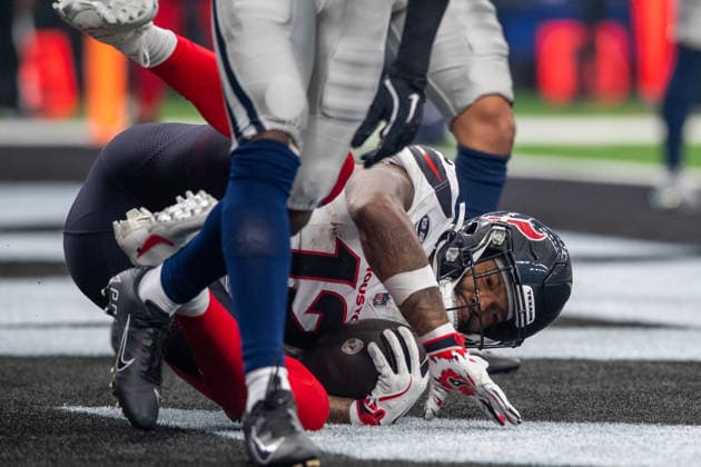NFL, American Football Herren, USA 2026: Cowboys Vs Texans OCT 04 October 4, 2026: Houston Texans wide receiver Nico Collins (12) scores a touchdown during a game between the Dallas Cowboys and the Houston Texans in Houston, TX. ..Trask Smith CSM (Credit Image: Â Trask Smith Cal Media) EDITORIAL USE ONLY Copyright: xx ZUMA-20261004_zma_c04_064.jpg TraskxSmithx csmphotothree531004