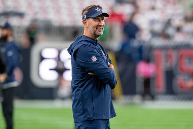 October 4, 2026: Dallas Cowboys head coach Brian Schottenheimer prior to a game between the Dallas Cowboys and the Houston Texans in Houston, TX. .. CSM - ZUMAc04_ 20261004_zma_c04_043 Copyright: xTraskxSmithx