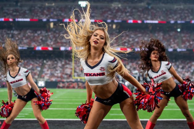 October 4, 2026: The Houston Texans Cheerleaders perform during a game between the Dallas Cowboys and the Houston Texans in Houston, TX. .. CSM - ZUMAc04_ 20261004_zma_c04_048 Copyright: xTraskxSmithx