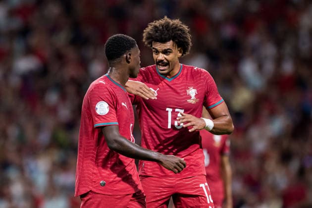 261004 Renato Veiga of Portugal during the Nations League football match between Portugal and Norway on October 4, 2026 in Porto. Photo: Vegard Grott BILDBYRAN kod VG VG1020 bbeng fotboll football soccer fotball nations league landskamp norge norway portugalbbeng fotboll football soccer fotball nations league landskamp norge norway portugal Copyright: VEGARDxGRoTT BB261004VG064