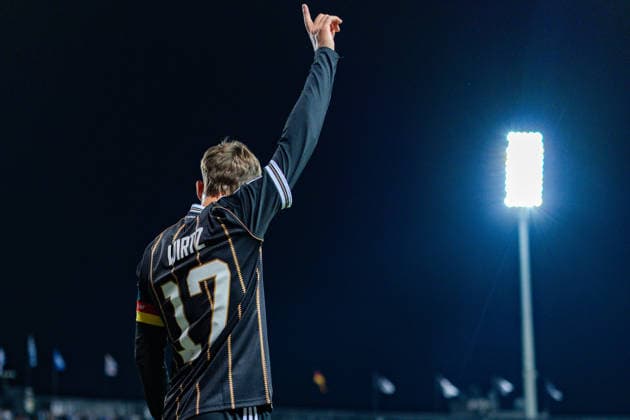 Nations League, Gruppe A, 4. Spieltag, Griechenland vs. Deutschland im Toumba Stadion in Thessaloniki Florian Wirtz (Deutschland) Copyright: xBahhoxKarax