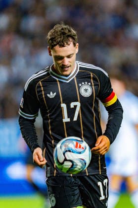 Nations League, Gruppe A, 4. Spieltag, Griechenland vs. Deutschland im Toumba Stadion in Thessaloniki Florian Wirtz (Deutschland) Copyright: xBahhoxKarax