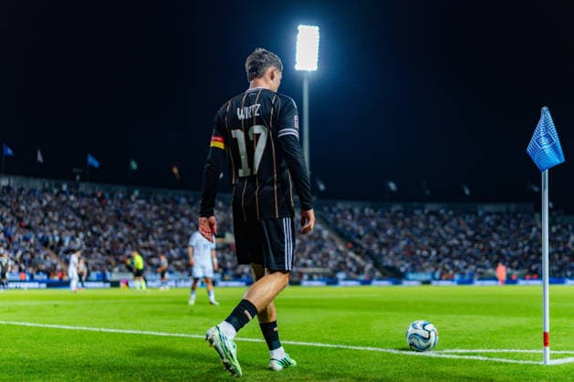 Nations League, Gruppe A, 4. Spieltag, Griechenland vs. Deutschland im Toumba Stadion in Thessaloniki Florian Wirtz (Deutschland) Copyright: xBahhoxKarax