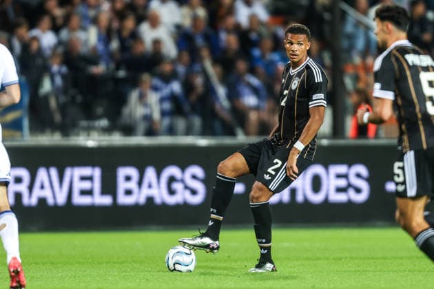 Fussball, UEFA Nations League Saison 2026 2027 Gruppe A2 - 4.Spieltag Griechenland - Deutschland 04.10.2026, Toumba Stadium Thessaloniki Malick Thiaw (Deutschland, 2) Thessaloniki Toumba Stadium Griechenland