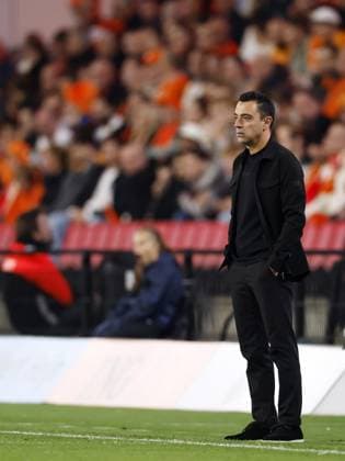 EINDHOVEN - Netherlands national coach Xavi Hernandez during the UEFA Nations League match between the Netherlands and Serbia at the Philips Stadium on October 4, 2026 in Eindhoven, the Netherlands. MAURICE VAN STEEN ANP UEFA Nations League 2026 27 xVIxANPxSportx xMauricexvanxSteenxIVx 571521173 originalFilename: 571521173.jpg