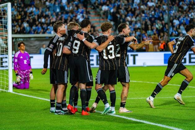 Nations League, Gruppe A, 4. Spieltag, Griechenland vs. Deutschland im Toumba Stadion in Thessaloniki Tor zum 0:1 durch Jonathan Burkardt (Deutschland) Waldemar Anton(Deutschland) Malick Thiaw (Deutschland) Derry Scherhant (Deutschland) Philipp Treu (Deutschland) Florian Wirtz (Deutschland) Copyright: xBahhoxKarax