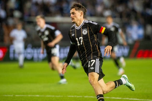 Florian Wirtz seen during UEFA Nations League Division A game between National Teams of Greece and Germany (Jacek Prondzynski Ball Raw Images) Thessaloniki Greece, Thessaloniki Greece Copyright: xJacekxProndzynskix jacekprondzynski_greecegermany_2627_048