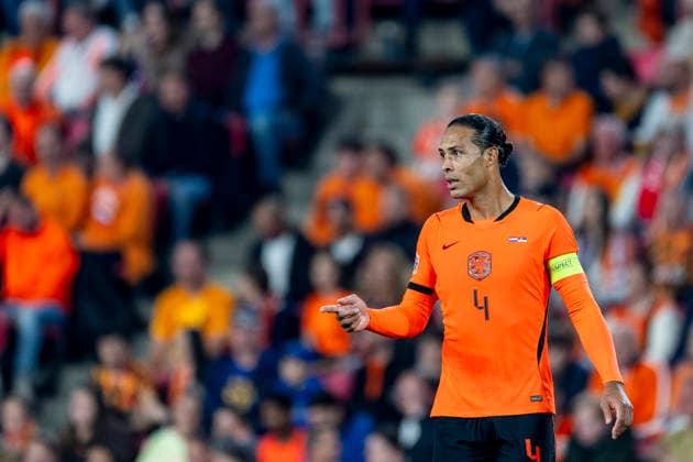 EINDHOVEN - Nederland defender Virgil van Dijk during the UEFA Nations League match between Nederland and Servie at Philips Stadion on 4 October 2026 in Eindhoven, Nederland. (Photo by DeFodi Images) -
