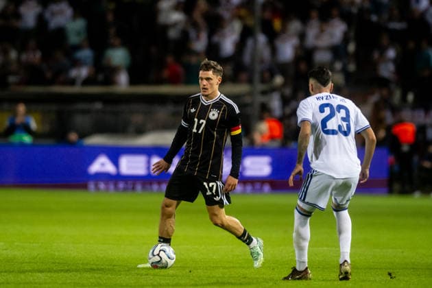 Florian Wirtz seen during UEFA Nations League Division A game between National Teams of Greece and Germany (Jacek Prondzynski Ball Raw Images) Thessaloniki Greece, Thessaloniki Greece Copyright: xJacekxProndzynskix jacekprondzynski_greecegermany_2627_066