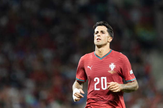 October 4, 2026, Porto, Porto, Portugal: Portugal and Barcelona defender JOAO CANCELO (20) celebrating after scoring a goal during the game for Nations League between Portugal and Norway at Estadio do Dragao Porto Portugal - ZUMAs359 20261004_zsp_s359_020 Copyright: xAlexandrexdexSousax