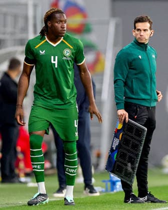 UEFA Nations League Group Stage, TSC Arena, BaÄka Topola, Serbia 4 10 2026 Republic of Ireland vs Israel Ireland s Bosun Lawal Bosun Lawal 4 10 2026  Copyright: xx RB1_3675