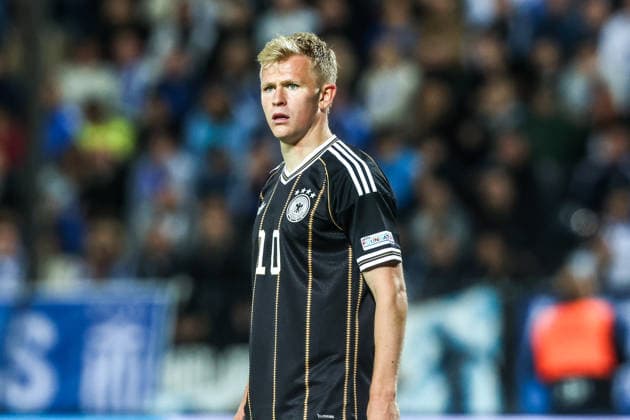 Fussball, UEFA Nations League Saison 2026 2027 Gruppe A2 - 4.Spieltag Griechenland - Deutschland 04.10.2026, Toumba Stadium Thessaloniki Jonathan Burkardt (Deutschland, 10) Thessaloniki Toumba Stadium Griechenland