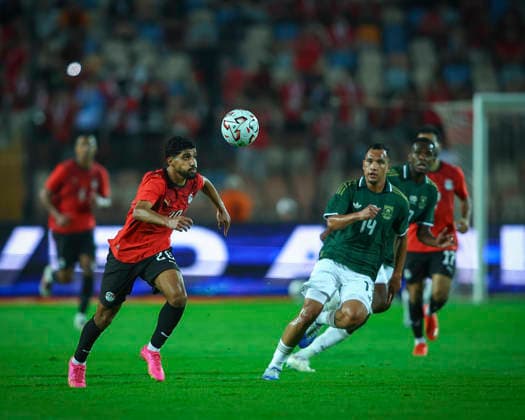 Egypt v South Africa - International Friendly, Länderspiel, Nationalmannschaft Ibrahim Adel during the international friendly match between Egypt and South Africa at Cairo International Stadium, Cairo, Egypt Cairo Cairo EGYPT Copyright: xMohamedxTageldinx