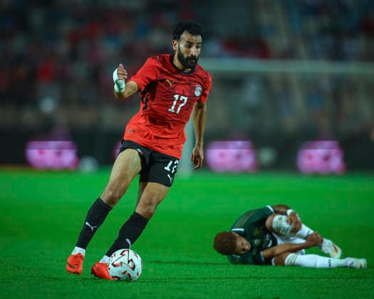 Egypt v South Africa - International Friendly, Länderspiel, Nationalmannschaft Mohanad Lashin during the international friendly match between Egypt and South Africa at Cairo International Stadium, Cairo, Egypt Cairo Cairo EGYPT Copyright: xMohamedxTageldinx
