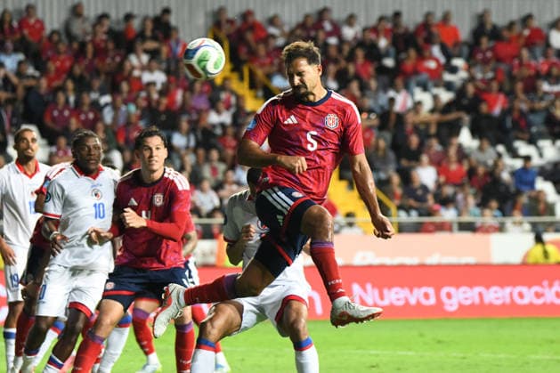 Costa Rica national team, Nationalteam against Haiti National Team. 2026 2027 Concacaf Nations League A match. Costa Rica National Team midfielder, Celso Borges (5), in action during the match played between the National Teams of Costa Rica and Haiti. 2026 2027 Concacaf Nations League League A, Group A. 04.10.26. Ricardo Saprissa Stadium, Tibas, San Jose, Costa Rica. Photo Jose Campos PMEimages San Jose San Jose Costa Rica Copyright: xJosexCamposx xPMEimagesx