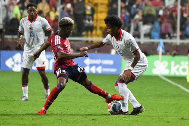 Costa Rica national team, Nationalteam against Haiti National Team. 2026 2027 Concacaf Nations League A match. San Jose San Jose Costa Rica Copyright: xJosexCamposx xPMEimagesx