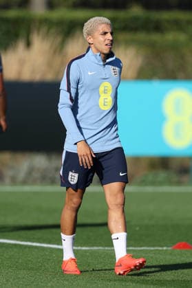 England MD-1 Training, Nations League Rico Lewis of England during the England MD-1 training session ahead of the 2026 27 UEFA Nations League Group A3 match vs Czech Republic, Tottenham Hotspur Training Ground, Enfield, England on 5 October 2026 Credit: Tiego Grenho Every Second Media Editorial use only. All images are copyright Every Second Media Limited. No images may be reproduced without prior permission. Copyright: xIMAGO EveryxSecondxMediax ESM-2200-0015 TiegoxGrenhox xEveryxSecondxMediax