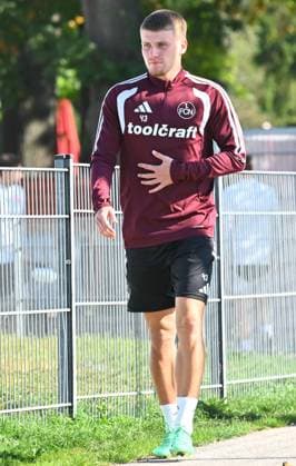 05.10.2026 - Fussball - 2. Fussball - Bundesliga - Saison 2026 2027 - 1. FC Nürnberg Nuernberg FCN ( Club ) - Training - Sportfoto Zink DoGe - xdoxgex - Tobias Heß Hess (43, 1. FC Nürnberg FCN )