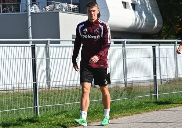 05.10.2026 - Fussball - 2. Fussball - Bundesliga - Saison 2026 2027 - 1. FC Nürnberg Nuernberg FCN ( Club ) - Training - Sportfoto Zink DoGe - xdoxgex - Tobias Heß Hess (43, 1. FC Nürnberg FCN )