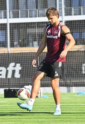 05.10.2026 - Fussball - 2. Fussball - Bundesliga - Saison 2026 2027 - 1. FC Nürnberg Nuernberg FCN ( Club ) - Training - Sportfoto Zink DoGe - xdoxgex - Fynn Otto (20, 1. FC Nürnberg FCN )