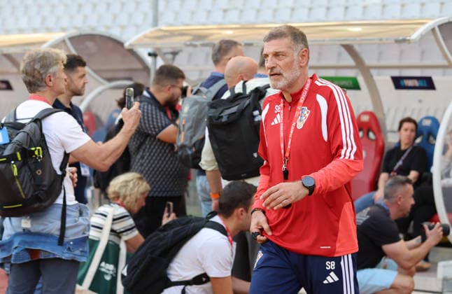 Croatia s national football team holds training session Croatia s head coach Slaven Bilic prior to a training session of the Croatia National Football Team at Poljud Stadium on October 5, 2026, in Split, Croatia, ahead of the UEFA Nations League match against Spain.  IvoxCagalj PIXSELL