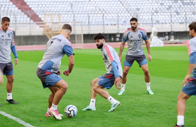 Croatia s national football team holds training session Croatia s Josko Gvardiol and Josip Sutalo during a training session of the Croatia National Football Team at Poljud Stadium on October 5, 2026, in Split, Croatia, ahead of the UEFA Nations League match against Spain.  IvoxCagalj PIXSELL