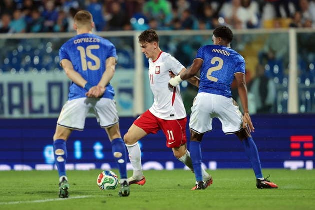 05.10.2026 PESCARA ( ITALY WLOCHY ) PILKA NOZNA ( FOOTBALL ) ELIMINACJE MISTRZOSTW EUROPY U-21 - UEFA EURO, EM, Europameisterschaft,Fussball 2027 ( UEFA EURO UNDER 21 QUALIFICATION ) MECZ (GAME) POLSKA - WÅOCHY ( POLAND - ITALY ) NZ. (C) BARTOSZ MAZUREK FOTO JAKUB PIASECKI CYFRASPORT NEWSPIX.PL --- newspix.pl POLAND OUT! 