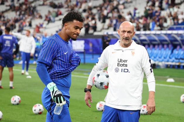 FOOTBALL : France Vs Belgique - Ligue des Nations - 05 10 2026 Guillaume Restes (France) - Fabien Barthez (France) ParisFrance  Copyright: xMichaelxBaucherx