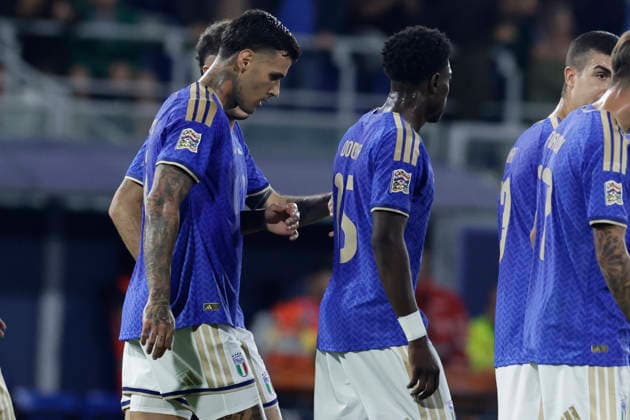 UEFA Nations League football match Italy vs Turkey during UEFA Nations League football match (League A, Group A1) between Italy vs Turkey at the Renato Dall Ara stadium in Bologna on October 05, 2026. _BPH2822 Copyright: xAntonioxBalascox