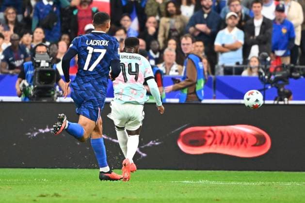 France v Belgium - UEFA Nations League 2026 PARIS, FRANCE - OCTOBER 05 : Lukebakio Dodi forward of Belgium scores a goal during the UEFA Nations League tournament league phase matchday 4 group A1 match between France and Belgium on October 5, 2026 in Paris, France, 05 10 2026 Paris France  Copyright: xVincentxKalutx