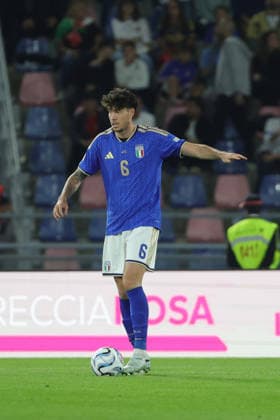 5th October 2026; Stadio Renato DallAra, Bologna, Italy; UEFA Nations League Football, Italy versus Turkey; Alessandro Bastoni of Italy seen in action EmanuelexPennacchio