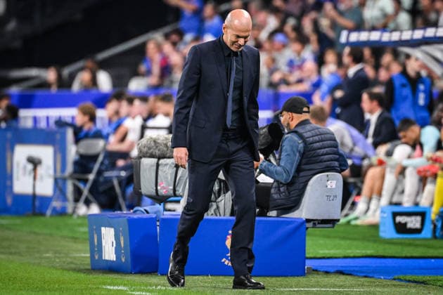 October 5, 2026, Saint-Denis, France, France: Zinedine ZIDANE of France during the UEFA Nations League, League A - Group 1 football match between France and Belgium at Stade de France on October 05, 2026 in Saint-Denis near Paris, France. France V Belgium : Group 1 - UEFA Nations League  - ZUMAm308 20261005_zsp_m308_005 Copyright: xMatthieuxMirvillex