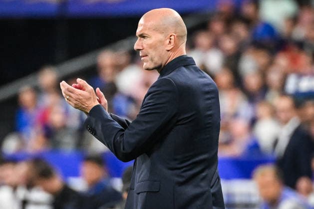 October 5, 2026, Saint-Denis, France, France: Zinedine ZIDANE of France during the UEFA Nations League, League A - Group 1 football match between France and Belgium at Stade de France on October 05, 2026 in Saint-Denis near Paris, France. France V Belgium : Group 1 - UEFA Nations League  - ZUMAm308 20261005_zsp_m308_006 Copyright: xMatthieuxMirvillex