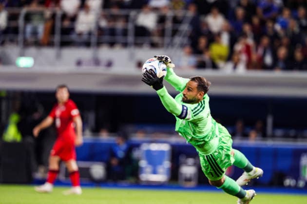 UEFA Nations League 2026 27 football match between Italy and Türkiye Gianluca Donnarumma of Italy during the 2026 27 UEFA Nations League football match between Italy and Türkiye on October 5, 2026, at the Renato Dall™Ara Stadium in Bologna Bologna Stadio Renato Dall Ara Bologna Italia Copyright: xFABIOxSASSOxFabioxSassox Italia Turchia2026_10_05Fabio Sasso5994