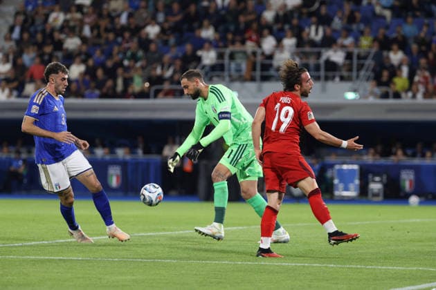 UEFA Nations League 2026 27 football match between Italy and Türkiye Gianluca Donnarumma of Italy during the 2026 27 UEFA Nations League football match between Italy and Türkiye on October 5, 2026, at the Renato Dall™Ara Stadium in Bologna Bologna Stadio Renato Dall Ara Bologna Italia Copyright: xFABIOxSASSOxFabioxSassox Italia Turchia2026_10_05Fabio Sasso6013