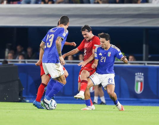 UEFA Nations League 2026 27 football match between Italy and Türkiye Antonio Vergara of Italy during the 2026 27 UEFA Nations League football match between Italy and Türkiye on October 5, 2026, at the Renato Dall™Ara Stadium in Bologna Bologna Stadio Renato Dall Ara Bologna Italia Copyright: xFABIOxSASSOxFabioxSassox Italia Turchia2026_10_05Fabio Sasso6029
