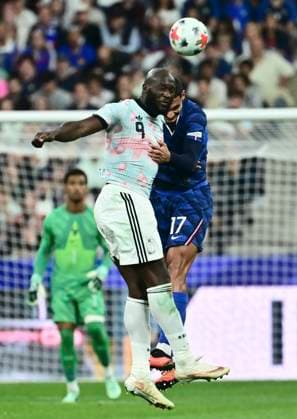France v Belgium - UEFA Nations League 2026 PARIS, FRANCE - OCTOBER 05 : Lukaku Romelu forward of Belgium, Lacroix Maxence defender of France during the UEFA Nations League tournament league phase matchday 4 group A1 match between France and Belgium on October 5, 2026 in Paris, France, 05 10 2026 Paris France  Copyright: xPeterxDexVoechtx