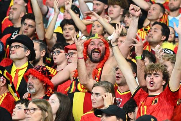 France v Belgium - UEFA Nations League 2026 PARIS, FRANCE - OCTOBER 05 : Obelgix and Belgian fans during the UEFA Nations League tournament league phase matchday 4 group A1 match between France and Belgium on October 5, 2026 in Paris, France, 05 10 2026 Paris France  Copyright: xVincentxKalutx