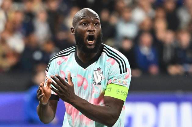 France v Belgium - UEFA Nations League 2026 PARIS, FRANCE - OCTOBER 05 : Lukaku Romelu forward of Belgium during the UEFA Nations League tournament league phase matchday 4 group A1 match between France and Belgium on October 5, 2026 in Paris, France, 05 10 2026 Paris France  Copyright: xVincentxKalutx