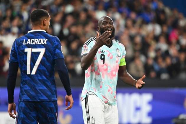 France v Belgium - UEFA Nations League 2026 PARIS, FRANCE - OCTOBER 05 : Lukaku Romelu forward of Belgium during the UEFA Nations League tournament league phase matchday 4 group A1 match between France and Belgium on October 5, 2026 in Paris, France, 05 10 2026 Paris France  Copyright: xVincentxKalutx
