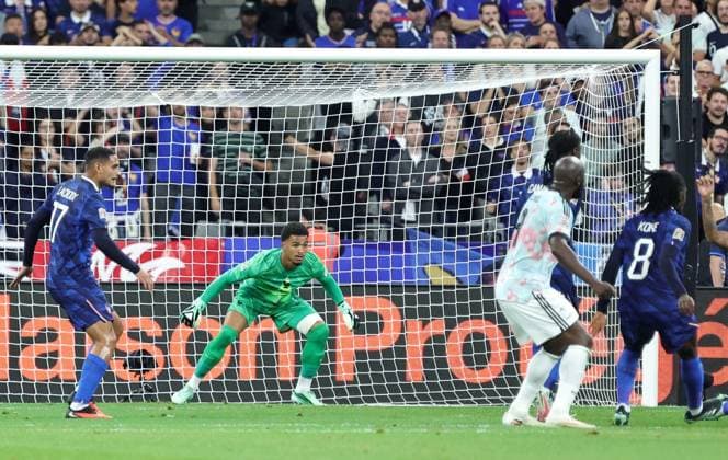 Foot Ligue des Nations France - Belgique PHOTOPQR LE PARISIEN Olivier Arandel (Staff) ; Saint-Denis ; 05 10 2026 ; Saint-Denis, France Stade de France Lundi 5 octobre 2026 Football Ligue des Nations de l’UEFA Groupe A (Phase de groupes) France - Belgique 01 Guillaume Restes LP Olivier Arandel UEFA Nations League, League A, Group A1 football match between France and Belgium on 5 October 2026 at Stade de France in Saint-Denis, France