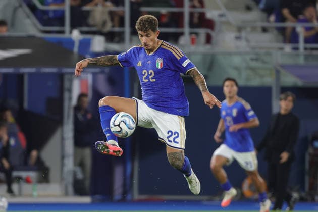 RECORD DATE NOT STATED 5th October 2026; Stadio Renato DallAra, Bologna, Italy; UEFA Nations League Football, Italy versus Turkey; Giovanni Di Lorenzo of Italy seen in action EmanuelexPennacchio