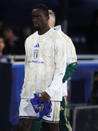 2026-10-05 Italy v Turkiye - UEFA Nations League 2026 27 Group A1 MD4 BOLOGNA, ITALY - OCTOBER 5: Michael Kayode of Italy during the UEFA Nations League 2026 27 Group A1 MD4 match between Italy and Turkiye at Renato Dall Ara Stadium on October 5, 2026 in Bologna, Italy. (Photo by Nderim Kaceli BSR Agency) Bologna Italy Content not available for redistribution in The Netherlands directly or indirectly through any third parties. Copyright: xBSRxAgencyx