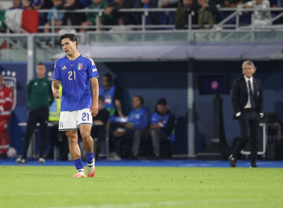 UEFA Nations League 2026 27 football match between Italy and Türkiye Antonio Vergara of Italy during the 2026 27 UEFA Nations League football match between Italy and Türkiye on October 5, 2026, at the Renato Dall™Ara Stadium in Bologna Bologna Stadio Renato Dall Ara Bologna Italia Copyright: xFABIOxSASSOxFabioxSassox Italia Turchia2026_10_05Fabio Sasso6117