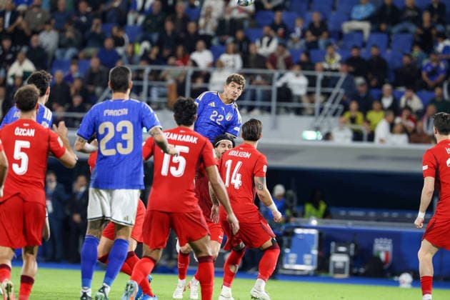 UEFA Nations League 2026 27 football match between Italy and Türkiye Giovanni Di Lorenzo of Italy during the 2026 27 UEFA Nations League football match between Italy and Türkiye on October 5, 2026, at the Renato Dall™Ara Stadium in Bologna Bologna Stadio Renato Dall Ara Bologna Italia Copyright: xFABIOxSASSOxFabioxSassox Italia Turchia2026_10_05Fabio Sasso6165