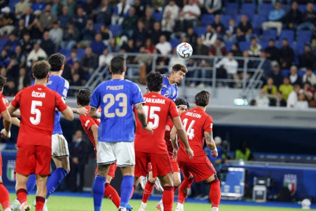 UEFA Nations League 2026 27 football match between Italy and Türkiye Giovanni Di Lorenzo of Italy during the 2026 27 UEFA Nations League football match between Italy and Türkiye on October 5, 2026, at the Renato Dall™Ara Stadium in Bologna Bologna Stadio Renato Dall Ara Bologna Italia Copyright: xFABIOxSASSOxFabioxSassox Italia Turchia2026_10_05Fabio Sasso6166