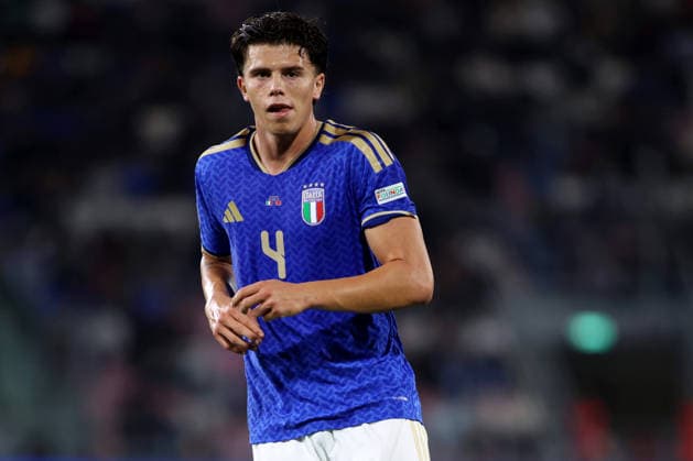 2026-10-05 Italy v Turkiye - UEFA Nations League 2026 27 Group A1 MD4 BOLOGNA, ITALY - OCTOBER 5: Alessandro Romano of Italy during the UEFA Nations League 2026 27 Group A1 MD4 match between Italy and Turkiye at Renato Dall Ara Stadium on October 5, 2026 in Bologna, Italy. (Photo by Nderim Kaceli BSR Agency) Bologna Italy Content not available for redistribution in The Netherlands directly or indirectly through any third parties. Copyright: xBSRxAgencyx
