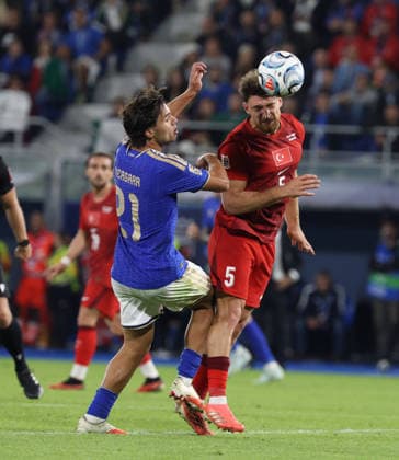 UEFA Nations League 2026 27 football match between Italy and Türkiye Antonio Vergara of Italy during the 2026 27 UEFA Nations League football match between Italy and Türkiye on October 5, 2026, at the Renato Dall™Ara Stadium in Bologna Bologna Stadio Renato Dall Ara Bologna Italia Copyright: xFABIOxSASSOxFabioxSassox Italia Turchia2026_10_05Fabio Sasso6421